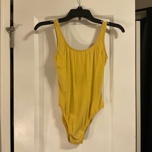 Hara The Label Women’s Yellow Bodysuit